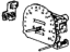 Honda 37205-SB3-671 Speedometer Assembly (Northland Silver)