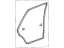 Honda 76885-SB4-013 Weatherstrip, L. RR. Door