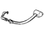 Honda 04824-SB3-A50ZC Seat Belt Set, RR. *NH83L* (OFF BLACK)