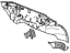 Honda 60660-SB3-661ZZ Dashboard (Lower)
