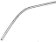Honda 75865-SB3-000 Molding, R. Door Sash