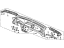 Honda 77100-S30-A01ZA Panel Assy., Instrument *NH167L* (GRAPHITE BLACK)