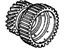 Honda 23411-P6H-000 Gear, Secondary Shaft Low