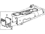 Honda 83401-S30-951ZA Console, Center *NH167L* (GRAPHITE BLACK)