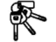 Honda 06350-SNA-309 CYLINDER SET, KEY