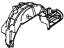 Honda 74590-TRT-A00 Fender Left, Rear Inner