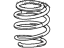 Honda 51401-TRT-A02 Spring, Front Right
