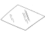 Honda 73211-TRT-A01 Set, Rear Windshield Glass