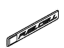 Honda 75724-TRT-003 Emblem R