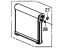 Honda 80211-TX9-003 Evaporator