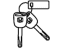Honda 06351-TF0-911 Lock Assy,Steering(Se