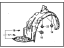 Honda 74100-TX9-A00 Fender Assembly, Right Front (Inner)
