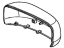 Honda 76251-TF0-E11A2 Cap, Driver Side Skull (Reflection Blue Pearl)