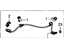 Honda 57475-TX9-A01 Sensor Assembly, Left Rear