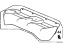 Honda 82131-TX9-A01ZA Cover, Rear Seat Cushion Trim (Light Gray)