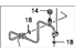 Honda 80331-S2A-901 Pipe, Condenser