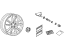 Honda 08W17-SZT-102 Wheel, Alloy (17" Diamond Cut)
