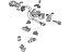 Honda 06350-S84-A00 Key Set, Cylinder (Service)