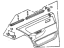 Honda 83750-SH5-A20ZA Lining Assy., L. RR. Door *B49L/B68L* (FAIR BLUE/SLEEK BLUE)