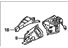 Honda 60650-S5A-A01ZZ Housing, R. FR. Shock Absorber