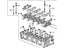 Honda 12100-R40-A02 Cylinder Head Assembly