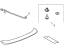 Honda 08F10-TR0-150 Spoiler, Decklid (Silver Metallic)