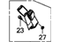Honda 04823-TR3-A00ZA Buckle Set, R. RR. Seat Belt *G64L* (OLIVE)