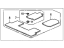 Honda 83600-T0G-A01ZA Mat Set F*NH781L*