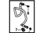 Honda 16722-5LA-A01 Hose Comp,Fuel Fe