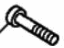 Honda 08L04-T0A-10022 Bolt (M6 X 30.8)
