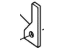 Honda 08L92-T0A-10008 Plate, Jack