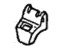 Honda 82197-S9A-003ZA Cover, R. RR. Seat Foot (Inner) *NH167L* (A) (GRAPHITE BLACK)