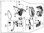 Honda 76258-TXM-A81ZA Set Driver Side (Flat Black)