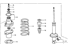 Honda 52610-S5P-A03 Shock Absorber Assembly, Right Rear