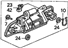 Honda 90013-RT4-000 Bolt, Special (8X35)