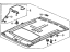 Honda 83200-SM4-A21ZB Lining Assy., Roof *NH91L* (LOFTY GRAY)