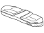Honda 82131-SM4-A51ZB Cover, Rear Seat Cushion Trim (Vintage Red) (Joan)