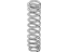 Honda 52441-SM1-A05 Spring, Rear (Rockwell)