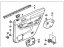 Honda 83700-SV5-A11ZA Lining Assy., R. RR. Door *NH178L* (EXCEL CHARCOAL)