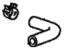 Honda 46673-TRT-A02 HOSE, RESERVOIR TANK (B)