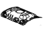 Honda 65512-TRV-A00ZZ RR. Floor, Mid