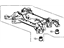 Honda 50300-T3V-A50 Sub-Frame Assembly, Rear Suspension