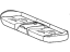 Honda 82131-TGH-A01ZB Cover, Rear-(Deep Black)