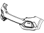 Honda 04715-TGH-A50ZZ W-Face, Rear-Bumper