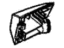 Honda 72647-TEA-T71YF CVR, R- RR- *B637P*
