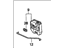 Honda 74850-S04-J11 Lock Assembly, Trunk