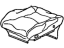 Honda 81531-S00-A12ZA Cover, Left Front Seat Cushion Trim (Excel Charcoal)