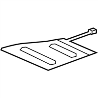 Honda 81134-TG7-A31 Heater, R. FR. Seat Cushion