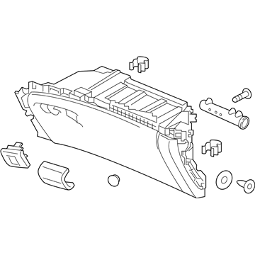 Honda Glove Box - 77500-TG7-A03ZB