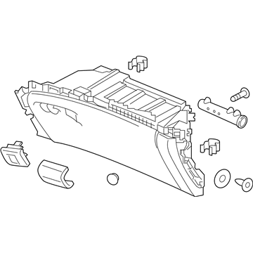 Honda Pilot Glove Box - 77500-TG7-A03ZB